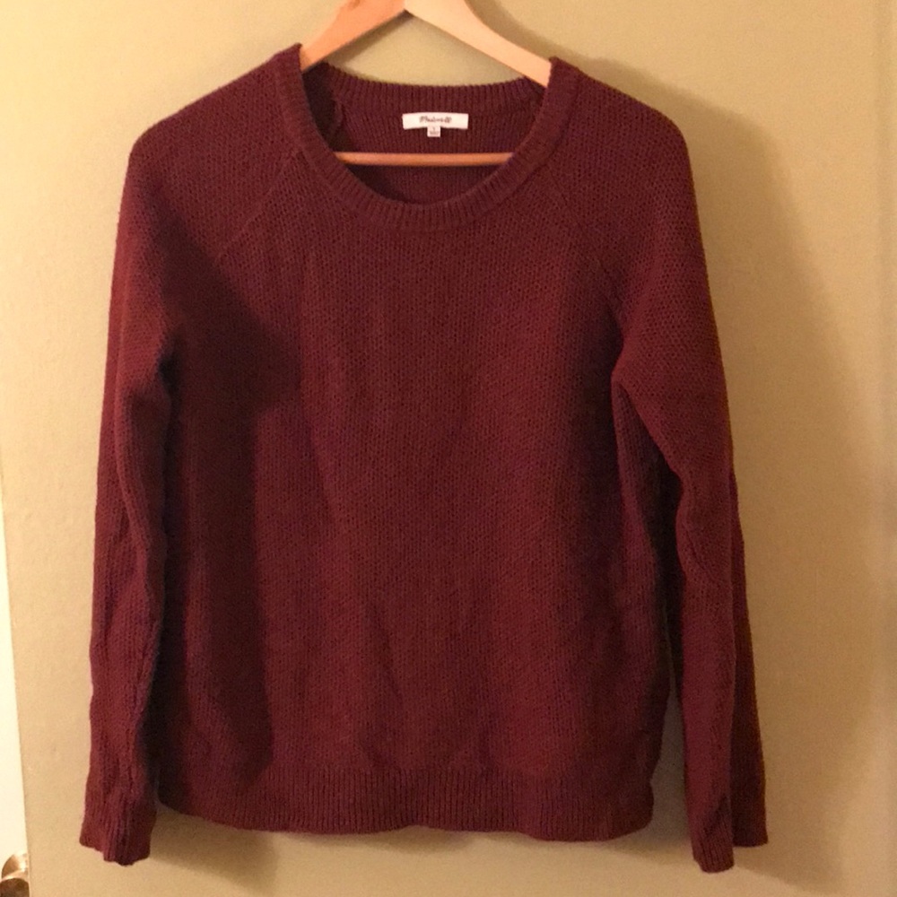 Madewell crossback sweater